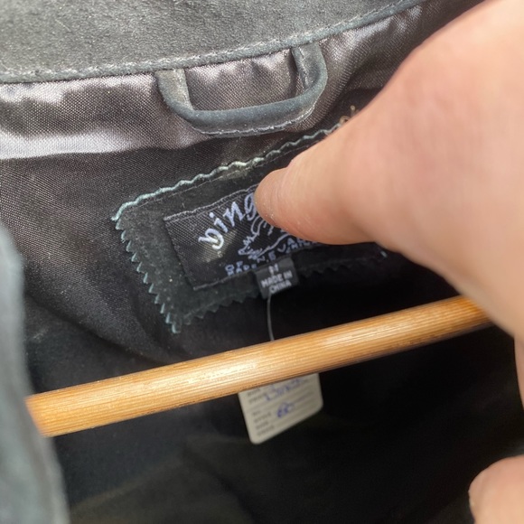 New fringed leather jacket Western motorcycle - Picture 3 of 9